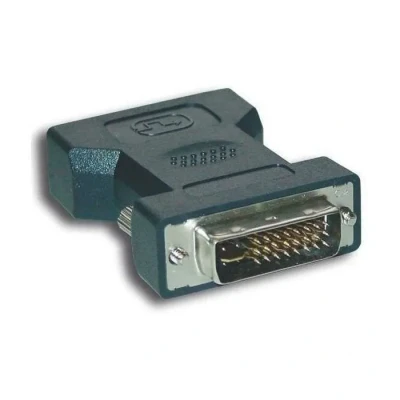 Image de MCL Adaptateurs DVI I vers HD15 (VGA)DVI Male / Femelle VGA (D Sub) Noir Neuf