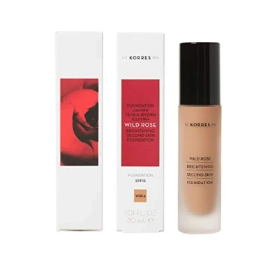 Image de Korres WRF4 Lot de 1 fond teint Rose sauvage 30 ml