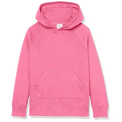 Image de Amazon Essentials Sweatshirt à Capuche Enfiler Fille, Rose Vif, 3 Ans