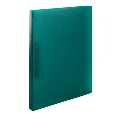 Image de HERMA Classeurs á 2 anneaux A4 Translucide Vert foncé, dos de 25 mm, Classeur souple en plastique, Avec compresseur