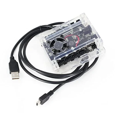 Image de RATTMMOTOR GRBL Carte de contrôle GRBL1.1 avec ventilateur pour fraiseuse CNC 3 axes 1610/3018/3018 Pro