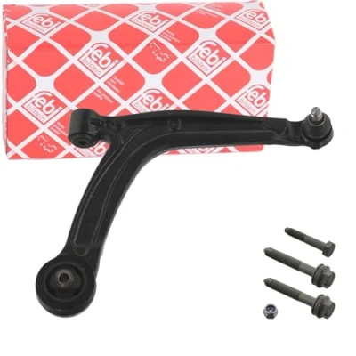 Image de FEBI BILSTEIN 40711 Bras de suspension avec kit vis, écrou Essieu avant droit, inférieur barre oscillant transversal Fonte d&#039;acier