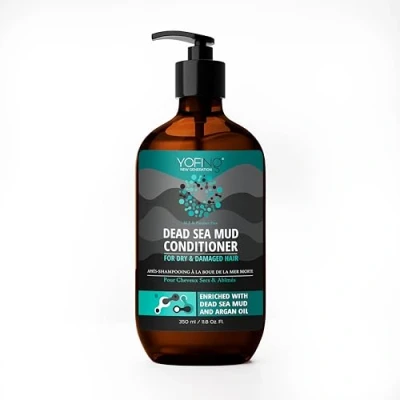 Image de Après Shampooing à avec de Mer Morte la boue l&#039;h uile d&#039;argan biologique kératine pour cheveux abîmés et secs