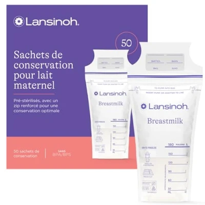 Image de Lansinoh® Sachets de conservation du lait maternel
