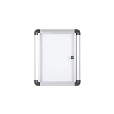 Image de Bi Office Vitrine d&#039;Affichage Interieur Enclore Extra, Tableau Blanc Magnétique Verrouillable, Taille: 306 x 376 mm 1xA4