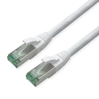 Image de ROLINE Câble Patch RM Cat.6A S/FTP (PiMF), Blanc, 1,5 m