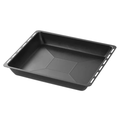 Image de ICQN Très profond avec Plaque de four à revêtement antiadhésif Convient au Bosch Siemens Neff Constructa Profilo Plancher en émail 455x377x60mm