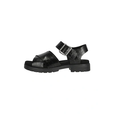Image de Clarks Femme Orinoco Cross Sandale, Intérêt Noir, 42 EU