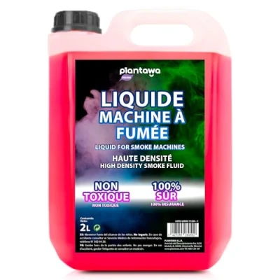 Image de PLANTAWA machine à fumée naturelle 2 litres Liquide haute densité et longue durée, sans danger pour la respiration, produits chimiques dangereux, cruelty free, discothèques,