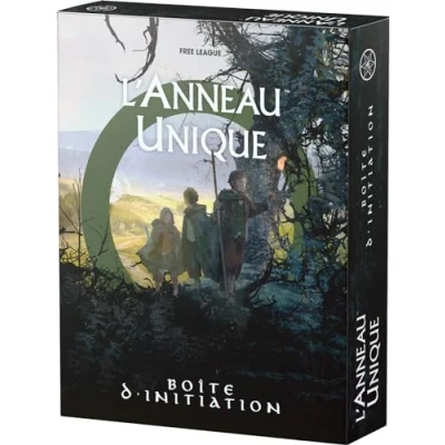 Image de Asmodee Edge Entertainment L’Anneau Unique JdR : La Boite d’Initiation Jeux de société rôle à partir 14 Ans 2 6 Joueurs Version française