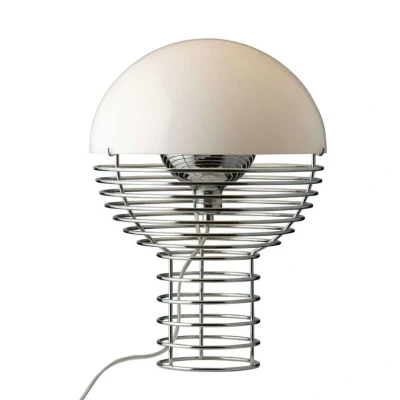 Image de VERPAN Lampe à poser Wire Small, blanc
