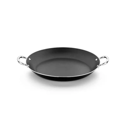Image de MONIX Resistent Plus Poêle à Paella en Aluminium avec Revêtement Antiadhésif, Tous Feux dont Induction, 34 cm
