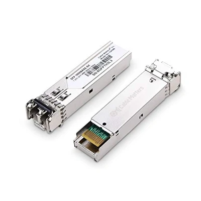 Image de Cable Matters 1000BASE SX SFP vers LC Multi Mode Émetteur récepteur fibre 1G modulaire pour les équipements Cisco, Ubiquiti, TP Link, Huawei, Mikrotik, Netgear et Supermicro