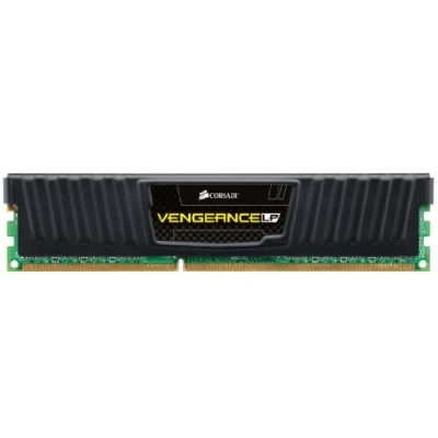 Image de Corsair CML4GX3M1A1600C9 Vengeance LP 4GB (1x4GB) DDR3 1600 Mhz CL9 Mémoire pour ordinateur de bureau performante avec profil XMP. Noir