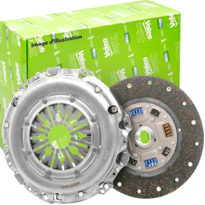 Image de VALEO KIT2P 826554 Kit d&#039;embrayage avec mécanisme d&#039;embrayage, sans butée hydraulique disque 180 RENAULT: Clio 3, 4