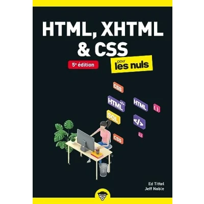 Image de HTML XHTML et CSS pour les Nuls Poche 5e édition Livre d’occasion Correct