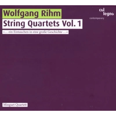 Image de Wolfgang Rihm : String Quartets, Vol. 1 (Nos. 4)