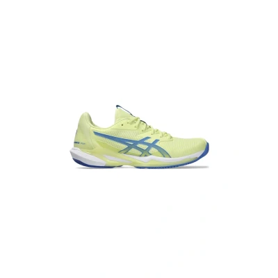 Image de ASICS Femme Solution Speed FF 3 Sneaker, Huddle CÔTE Jaune/Bleue, 40.5 EU