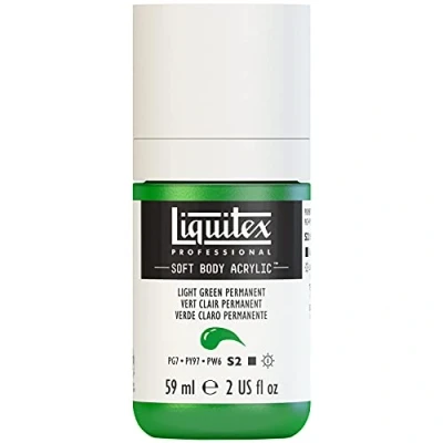 Image de Liquitex Professional Acrylique Soft Body 59ml Vert Fixe Clair