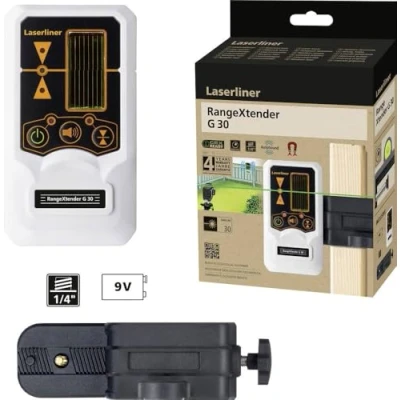 Image de Laserliner RangeXtender G 30 Récepteur pour laser à lignes Portée (max.): m