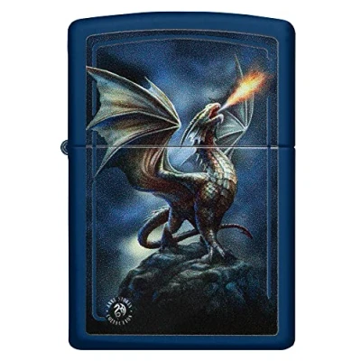 Image de Zippo Lighter, Navy Matte, One Box