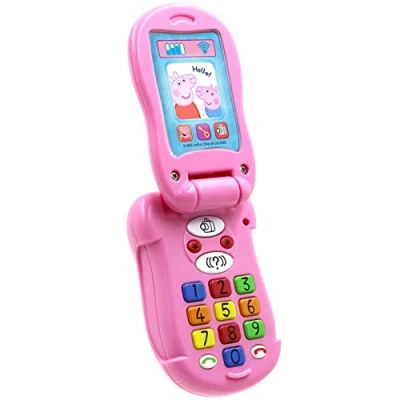 Image de Peppa Pig Pp06 Flip et d&#039;apprendre téléphone jouet électronique Version Anglaise