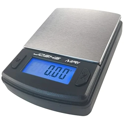 Image de Dipse Balance numérique de poche avec surface pesée en acier inoxydable Précision 0,01 g à 100 g/