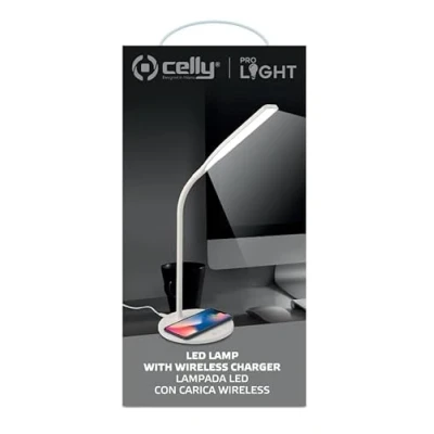 Image de Celly WLLIGHT10WWH chargeur d&#039;appareils mobiles Smartphone Blanc USB Recharge sans fil Intérieure Neuf