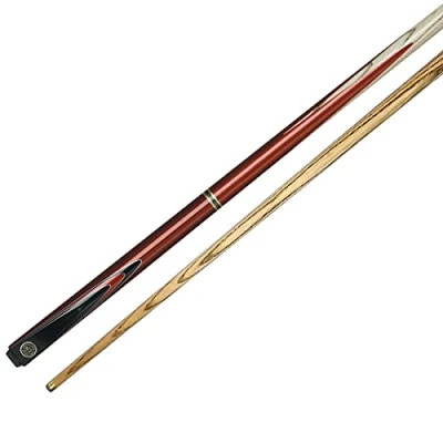 Image de BCE Queue de Billard 145 cm Procédé 9.5mm (1/2) Snooker Unisex Adult, Noir, 57&quot; (145cm)
