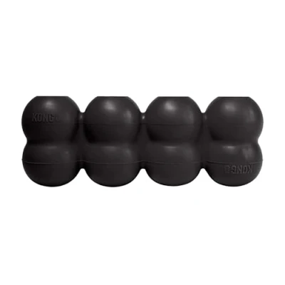 Image de KONG Extreme Goodie Ribbon Jouet en Caoutchouc Naturel Remplissable pour Chien Chiens Moyens