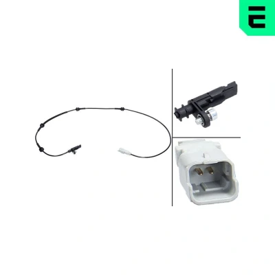 Image de OPTIMAL 06 S430 Capteur ABS actif 1183, 1300 PEUGEOT: 407 Berline, SW, Coupe, CITROËN: C5 3, C6 III Break