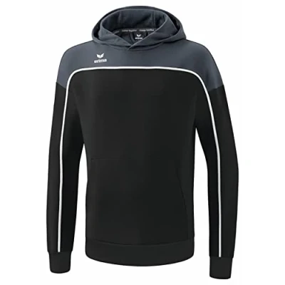 Image de Erima „Change by Sweat à Capuche, Black Grey/Slate Grey/Blanc, L Homme