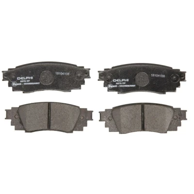 Image de DELPHI LP3379 Jeu de plaquettes frein non préparé pour indicateur d&#039;usure sans tôle anti bruit accessoires TOYOTA: C HR