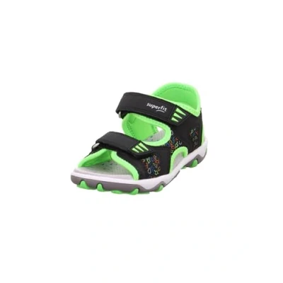 Image de Superfit Mike 3.0 Sandale, Noir/Vert Clair 0000, 27 EU