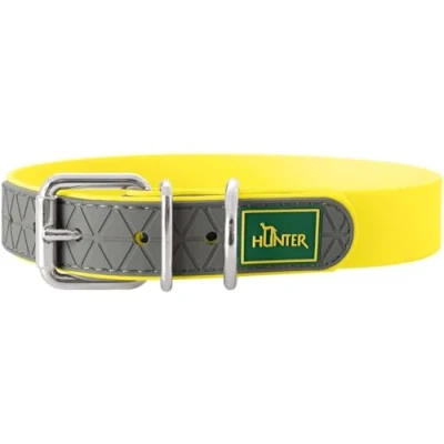 Image de Collier HUNTER Comfy Jaune Fluo 60 cm Résistant à l&#039;eau et aux déchirures