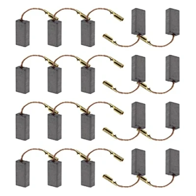 Image de ECSiNG Lot de 20 balais charbon pour meuleuse d&#039;angle 15 x 8 5 mm Compatible avec outils électriques Bosch
