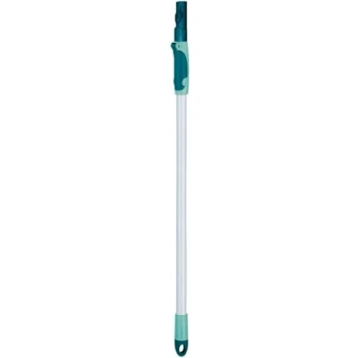 Image de Leifheit Manche télescopique 80 à 135 cm, balais réglable et extensible, perche pour nettoyage sols, vitres, plafonds, etc, Bleu