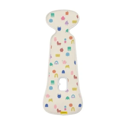 Image de AeroMoov Assise Air Layer Evite à Votre Enfant de transpirer Le siège Auto ou la Poussette Coton Bio Groupe 1 Funny Shapes