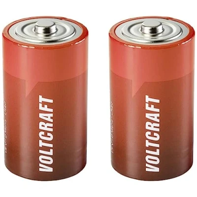 Image de VOLTCRAFT LR20 Pile (D) alcaline(s) 18000 mAh 1.5 V 2 pc(s)