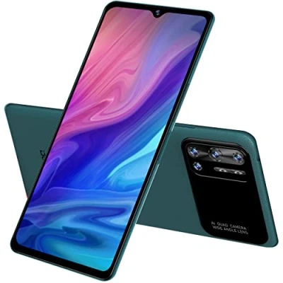 Image de DOOGEE N40 Pro Android 11 Smartphone Débloqué, Octa Core 6Go+128Go, 6,52 &#039;&#039; HD+ Telephone Portable, Batterie 6380mAh, Caméra Quatre 20MP, Frontale 18MP, Empreinte Digitale Dual SIM GPS Vert