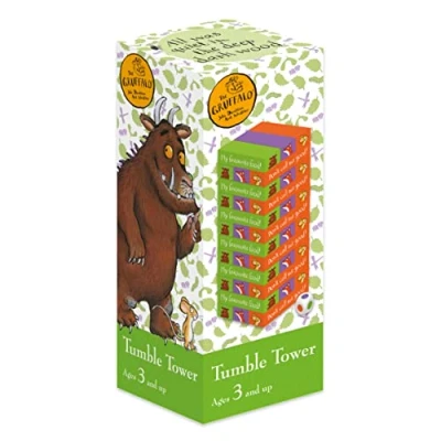Image de Robert Frederick Jeu de Tour Gruffalo en Bois avec dés Amusant pour Les Enfants à Apprendre la Coordination des Mains et Yeux
