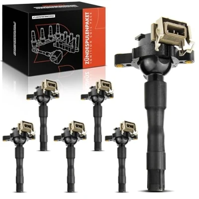 Image de Lot de 6 bobines d&#039;allumage compatible avec série 3 5 E36 E39 E46 Rang e Rove R III ZS 45 75 1995 2005 12131404309
