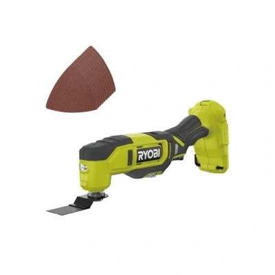 Image de Pack RYOBI Multitool RMT18 0 18V OnePlus 11 accessoires Sans batterie ni chargeur Kit 10 triangles abrasifs RAK10MT