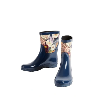 Image de Aigle Eliosa BOTT PT Bottes en caoutchouc, Femme, Taille: 37, Blue Caoutchouc naturel