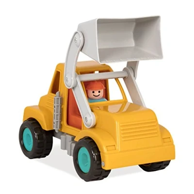 Image de Battat Camion Chargeur Frontal Jouets de Construction pour Enfants 18 Mois et Plus BT2508Z Jaune