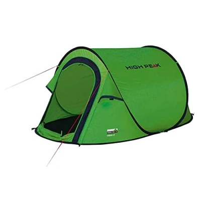 Image de High Peak Vision 2 Tente instantanée Mixte Adulte, Vert/Anthracite, Taille Unique