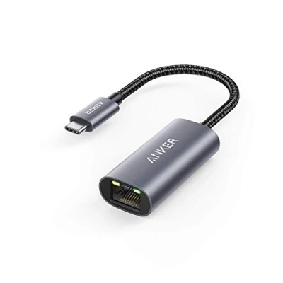Image de Anker PowerExpand Adaptateur USB C vers Gigabit Ethernet en Aluminium Design Compact pour MacBook Pro, Air 2018, iPad Pro XPS, et Bien Plus Encore