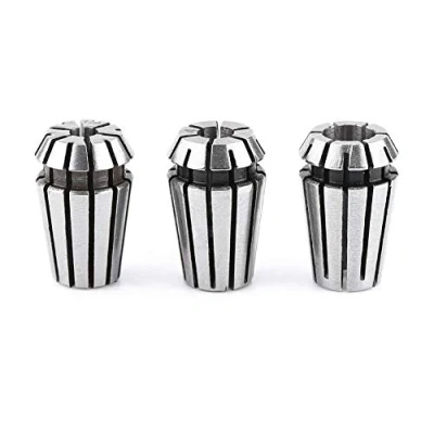 Image de ER11 CNC Collet, 3Pcs 1/8 Pouces Pinces à Ressort ER11(3.175mm) 4mm 6mm Spring Collet Workholding Gravure Fraisage Tour Tool