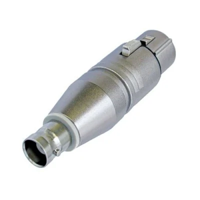 Image de Neutrik NA2FBNC Adaptateur Série Circular, XLR 3 broches femelle/socket BNC