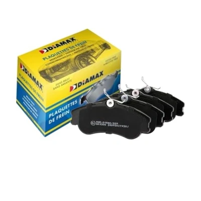 Image de DIAMAX N09098 Jeu de plaquettes frein PEUGEOT: 206 3/5 portes, Partner I Van, Combispace, CITROËN: Xsara Picasso, 5 portes